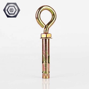Boulon <span class=keywords><strong>d</strong></span>'expansion à œil en acier inoxydable électrogalvanisé de grade 12.9, serré à la main, avec <span class=keywords><strong>ancrage</strong></span> à manchon à œil fermé - Product Image 3