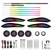 Éclairage d'ambiance intérieur LED pour BMW M3 F80, accessoires de bande lumineuse décorative