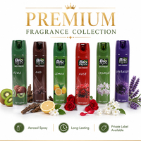 Désodorisant en spray écologique longue durée 300 ml, parfum lavande, kiwi et oud, pour les pièces intérieures