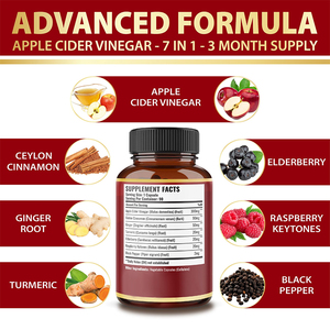 Capsule di Aceto di Mele Biologico <span class=keywords><strong>Keto</strong></span> a Marchio Privato, Prodotti Dimagranti per Adulti, Brucia Grassi - Product Image 3
