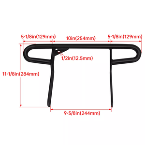 Barra de agarre de parachoques ancho trasero para Yamaha <span class=keywords><strong>Raptor</strong></span> 660R 2001-2005 YFZ450 2004-2009 - Product Image 2