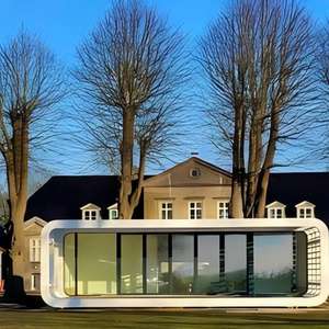 Mobile Home cabine Apple préfabriqué abordable avec kitchenette et salle <span class=keywords><strong>de</strong></span> bain pour <span class=keywords><strong>résidence</strong></span> temporaire et arrière-cour Granny Flat - Product Image 1