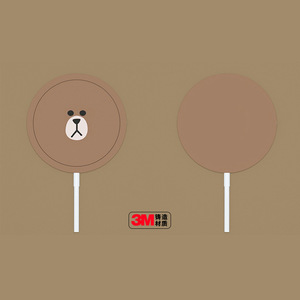 For Iphone MagSafe Sticker Circle <b>EVA</b> Cartoon Decoration Protective Film - Product Image 1