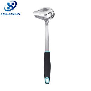 Cuillère à sauce multifonctionnelle en acier inoxydable de qualité alimentaire, durable, avec <span class=keywords><strong>bec</strong></span> <span class=keywords><strong>verseur</strong></span> - Product Image 1