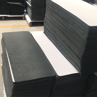 Tapis de Souris Gaming Étendu Noir 700*300*2mm Prix Usine en Gros, Base en Caoutchouc, Style Anime, Tapis de Bureau pour Clavier avec Bords Cousus