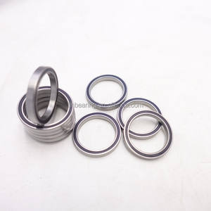 ตลับลูกปืนเม็ดกลมร่องลึกผนังบางสแตนเลส S6706-2RS S61706-2RS พร้อมซีลยาง 6706 61706-2RS ขนาด 30x37x4 มม. - Product Image 5