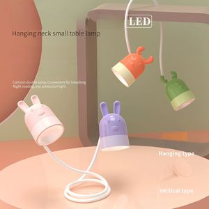 Lámpara de lectura de protección ocular ajustable a precio <span class=keywords><strong>barato</strong></span>, luz de cuello de <span class=keywords><strong>libro</strong></span> Led Vertical colgante con pilas para niños - Product Image 1