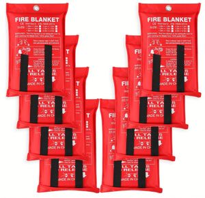 Manta Ignífuga Profesional de Fibra de Vidrio, Herramienta de Seguridad Contra Incendios para Cocina, Garaje, Auto, Personalizable - Product Image 1