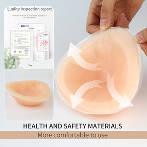Valse Borst Vormt Realistische Kunstmatige Enorme Boezem Voor Borsten Driehoekige Vorm Siliconen 100% Siliconen 1400 G/paar - Product Image 6