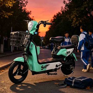 Nouveau Scooter Urbain Électrique EU MTBGO pour Adultes 48V 350W, Vélo Urbain Électrique Intelligent à Batterie Plomb-Acide à Faible Coût - Product Image 4