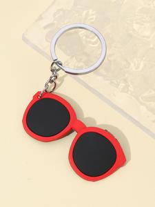 Customized Acrylic Sunglasses Keychain Mini LOGO Pendant Creative Colorful Glasses Keychain for Promotional <b>Gifts</b> - Product Image 6