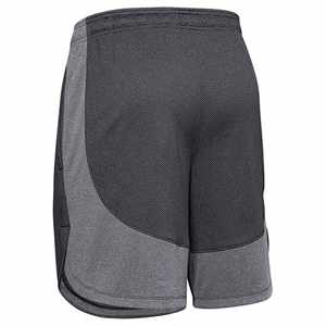 กางเกงขาสั้นเล่นกีฬาแบบทูโทนสำหรับผู้ชายผ้าตาข่ายโพลีเอสเตอร์ระบายอากาศได้ดี160แผงด้านข้างของ GSM ออกแบบได้ตามต้องการ - Product Image 2