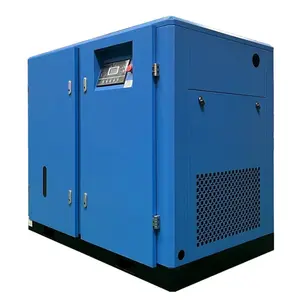 Support personnalisé pour compresseurs industriels rotatifs refroidis par air de 15 kW 20 ch, compresseur d'air silencieux à vis