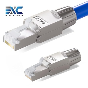 <span class=keywords><strong>Cable</strong></span> <span class=keywords><strong>de</strong></span> <span class=keywords><strong>red</strong></span> Cat 8 <span class=keywords><strong>de</strong></span> comunicación <span class=keywords><strong>de</strong></span> alta velocidad personalizado EXC 40Gbps 2000MHz SFTP trenzado plano RJ45 Eternet <span class=keywords><strong>Cable</strong></span> <span class=keywords><strong>de</strong></span> conexión - Product Image 3