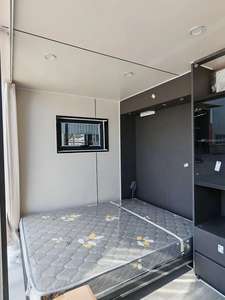 <span class=keywords><strong>Chalet</strong></span> en acier entièrement équipé, cabines de conteneur préfabriquées <span class=keywords><strong>avec</strong></span> roues, maison mobile <span class=keywords><strong>avec</strong></span> remorque, salle de gym et salle de bain - Product Image 5