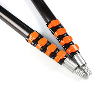 Extentool alumínio vassoura punho espanador com cabo longo cobweb removedor pólo extensão telescópica - Product Image 3
