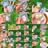 Sacs cadeaux en gros de mini-jouets anti-stress Squishies Kawaii en forme d'aliments, cadeaux d'anniversaire unisexes