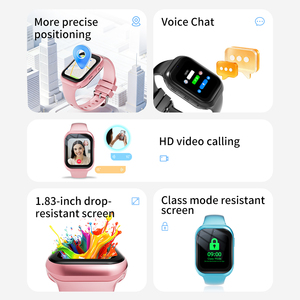 Reloj Inteligente 4G RTOS con Pantalla IPS de 1.83 Pulgadas <span class=keywords><strong>para</strong></span> Niños, Videollamada, Posicionamiento WIFI+LBS, Función de Contestar Llamadas - Modo Clase X01 - Product Image 4