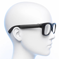 Lunettes caméra IA 8MP 1080P HD avec traduction en temps réel, audio sans fil, appels mains libres intelligents, assistant vocal, légères