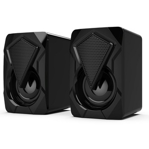 X2 RGB Gaming <b>Speakers</b> 2.0 Channel <b>USB</b> Powered Desktop Multimedia <b>Speaker</b> With Colorful LED Light Effect - Product Image 2