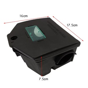 Caja de Cebo para Roedores de Plástico con Cerradura de Seguridad y Ventana Visible, Reutilizable y Duradera, Trampa para Ratones y Ratas, para Interiores y Exteriores, Hogar y Comercios - Product Image 2