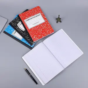 Taccuino in pelle <span class=keywords><strong>A4</strong></span> quaderno per esercizi scolastici di dimensioni personalizzate A5 composizione per esercizi in bianco e nero - Product Image 6