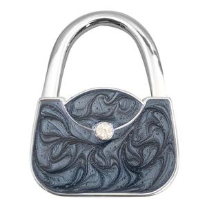 Bestseller Rose Handbag Shape Purse Hook Metal Foldable Table Hanger Portable <b>Bag</b> Holder Decorative Accessories Christmas <b>Gift</b> - Product Image 3