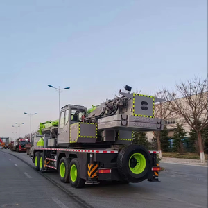 2022 Zoomlion 80 toneladas grúa usada Camión grúa de construcción grúa torre maquinaria de elevación - Product Image 1