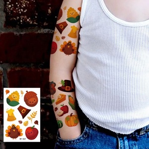 Tatuajes Temporales Removibles al por Mayor, Aceptan Diseños Personalizados, Tatuajes a Prueba de Agua, Adhesivos de Tatuajes para Niños y Adultos, Halloween - Product Image 4