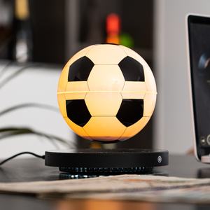 Lampe de football à lévitation magnétique au prix d'usine, lampe de bureau flottante à LED blanc chaud avec contrôle tactile, base ronde, pour un usage domestique - Product Image 2