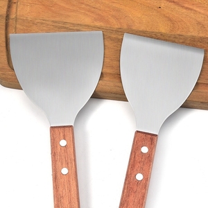 Spatola <span class=keywords><strong>in</strong></span> <span class=keywords><strong>Legno</strong></span> per Barbecue, Griglia, Pizza, Pancake e Raschietto per Piastra Piatta - Product Image 3