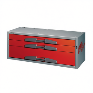 Armoire à outils 5000 Cl3n en acier rouge avec tiroirs pour l'organisation d'atelier - Product Image 2