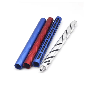 Precision CNC Machined Anodized Aluminum Alloy Hollowed Tube Decorative Protective Sleeve for <b>LED</b> <b>Lighting</b> and Industrial Equipm - Product Image 1