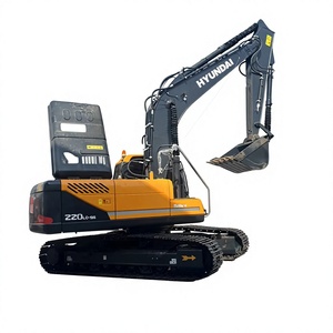 Béquille de terrassement pour excavatrice Hyundai 220LC-95, capacité 0,8 m³, poids opérationnel 22 tonnes, motorisée, compatible Hengli/Hawe ENERPAC/Kawasaki - Product Image 1