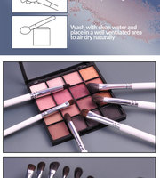 12 pièces pinceaux de maquillage personnalisés durables OEM Dense abordable original oeil en bois marque privée voyage Logo personnalisé de haute qualité