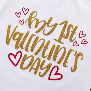 Conjuntos de Ropa para Bebés Recién Nacidos, Vestidos para Niñas, Producto para el Día de San Valentín, Vestidos y Conjuntos de Romper para Bebés al por Mayor - Product Image 4