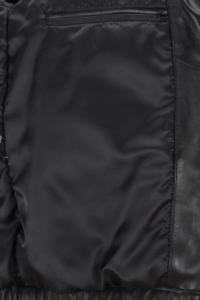 Veste en cuir Nappa noir 100% authentique sur mesure pour homme, coupe classique, marque privée OEM/ODM, style décontracté chic - Product Image 5