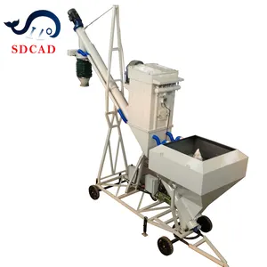 ถังบรรทุกถุงใหญ่ยี่ห้อ SDCAD ใช้สําหรับขนถ่ายฟลายแอชบัลเกอร์รถตักยนต์จํานวนมากแบบเคลื่อนที่