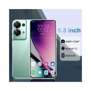 New In 2024 Reno8 pro 6.8 inch full screen smartphone 4G dual sim 8GB+256GB 5G mobile phone