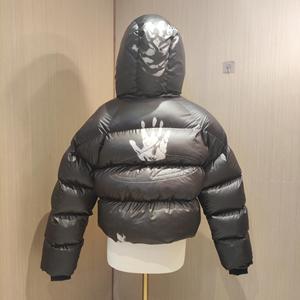 Giacca Piumino Personalizzata QZFSO con Logo Ricamato, Piumino Termoreattivo con Cerniera, Piumino d'Oca da Uomo con Zip - Product Image 3