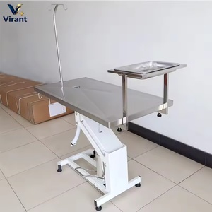 Mesa de Operaciones Veterinaria Hidráulica de Acero Inoxidable a Precio Económico para Mascotas, Mesa Médica para Animales - Product Image 3