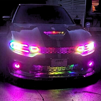 Kit LED de calandre multicolore RGBW haute qualité avec éclairage dynamique pour calandre avant