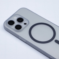 Coques de téléphone transparentes en TPU magnétique tendance, vente en gros, pour iPhone 17, 17 Pro, 17 Air, 17 Pro Max, 16, 15, 14, 13, coque arrière de protection