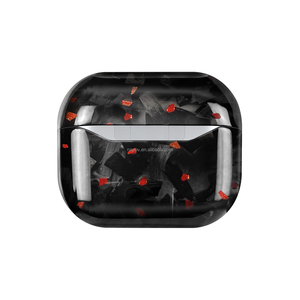 Étui pour écouteurs en fibre de carbone véritable de haute qualité, résistant aux chocs, pour Buds <span class=keywords><strong>3</strong></span> <span class=keywords><strong>Pro</strong></span>, ultra-fin, durable, bleu rouge - Product Image 6