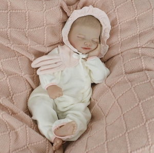 Lifereborn 45cm 18 Zoll wasch bare Frühchen Bebe Reborn Puppen 3D Hautton Reborn Realistische Baby puppen Kunst sammlung Puppe - Product Image 2