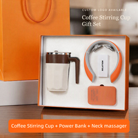 Coffret Cadeau Hiver : Mug Mélangeur à Café, Parapluie Pliant – Idéal pour Séminaire Commercial, Bonus Personnel, Activités de Groupe, Lot en Gros, Faible MOQ, Marque Privée