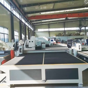 Fabrieks prijs automatische glaslaadtafel luchtgevloei glasbrekende machine glas snijmachine met armen - Product Image 1