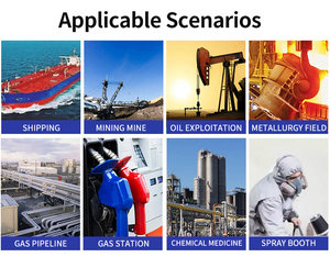Technologie Leckdetektor für brennbare Gase Methan & H2 mit Sirenenalarm, DC 3,7V Batterie, Modell JL269 - Product Image 6