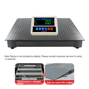 Pont-bascule numérique pour animaux 5MM 1.2*1.2m avec affichage LCD LED, en acier au carbone et autres matériaux - Product Image 1
