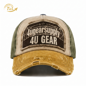 Gorra de Béisbol 4Ugear Vintage de Algodón Lavado con Logotipo Bordado, Unisex, Ajustable, de 5 Paneles, Deportiva, Casual, para Adultos, para las Cuatro Estaciones - Product Image 2